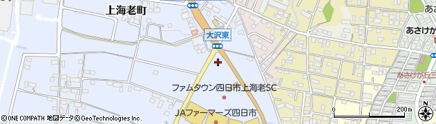 北伊勢上野信用金庫あがた支店周辺の地図