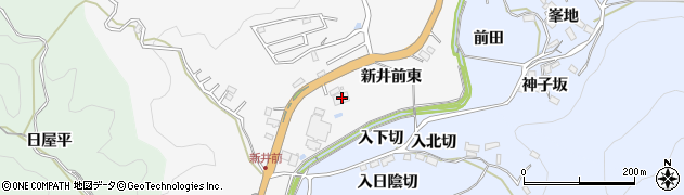 愛知県豊田市大沼町新井前東101周辺の地図