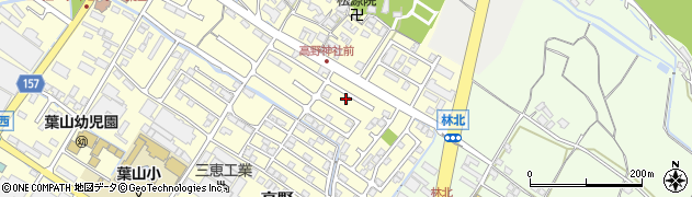 滋賀県栗東市高野468-26周辺の地図