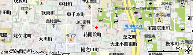 京都府京都市上京区妙蓮寺前町335周辺の地図