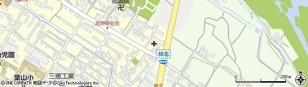 滋賀県栗東市高野752-4周辺の地図