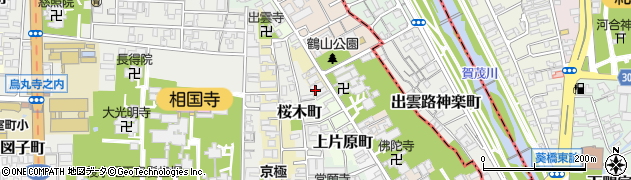 京都府京都市上京区歓喜寺前町8周辺の地図