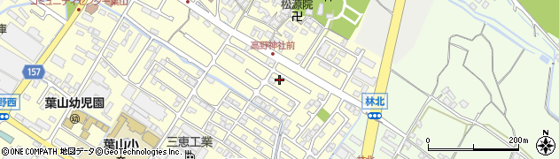 滋賀県栗東市高野468-24周辺の地図