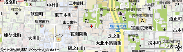 京都府京都市上京区妙蓮寺前町355周辺の地図