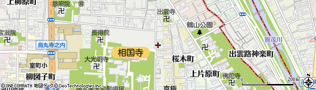 京都府京都市上京区相国寺門前町684周辺の地図