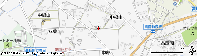 愛知県豊田市高岡本町周辺の地図