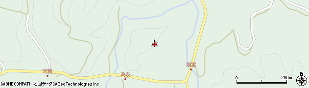 岡山県真庭市上周辺の地図
