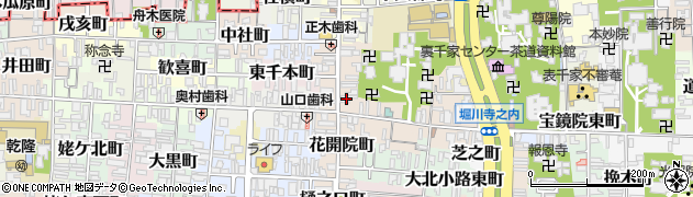 株式会社花勝周辺の地図