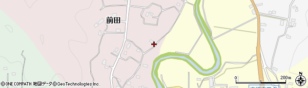 千葉県南房総市前田114周辺の地図