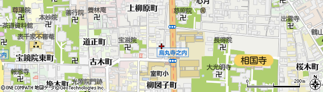 京都府京都市上京区下柳原南半町647周辺の地図