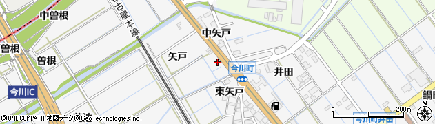 愛知県刈谷市今川町（矢戸）周辺の地図