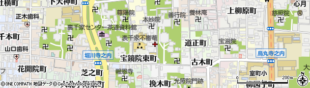 京都府京都市上京区妙顕寺前町周辺の地図