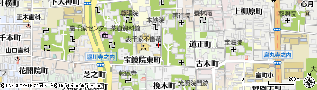 京都府京都市上京区妙顕寺前町周辺の地図