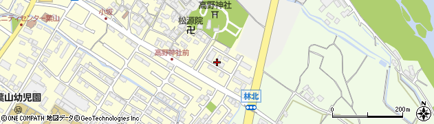 滋賀県栗東市高野736周辺の地図