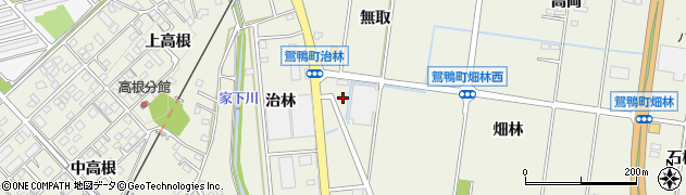 愛知県豊田市鴛鴨町畑林341周辺の地図