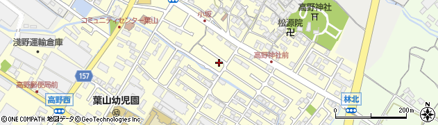 滋賀県栗東市高野507周辺の地図