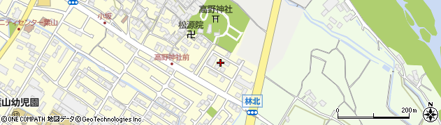 滋賀県栗東市高野735周辺の地図