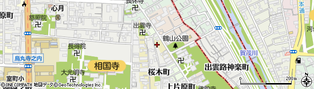京都府京都市上京区歓喜寺前町5周辺の地図