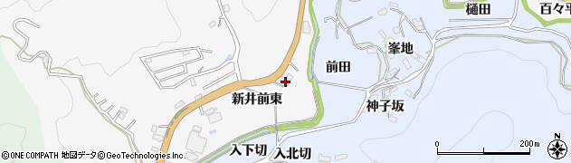 愛知県豊田市大沼町新井前東12周辺の地図