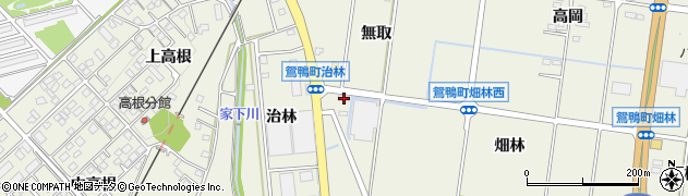 愛知県豊田市鴛鴨町畑林340周辺の地図