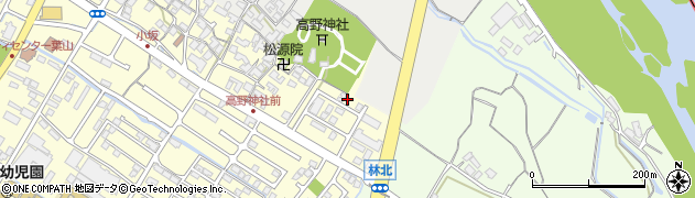 滋賀県栗東市高野731-4周辺の地図