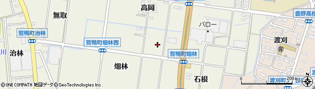 愛知県豊田市鴛鴨町畑林289周辺の地図