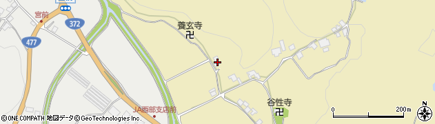 京都府亀岡市宮前町猪倉（中之垣内）周辺の地図