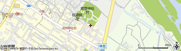 滋賀県栗東市高野731-7周辺の地図