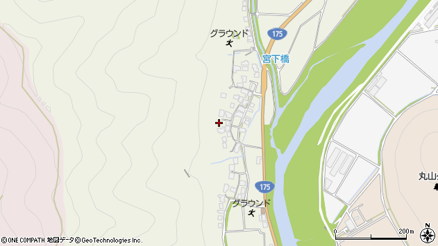 〒679-0324 兵庫県西脇市黒田庄町大伏の地図