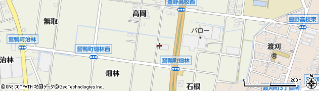 愛知県豊田市鴛鴨町畑林271周辺の地図