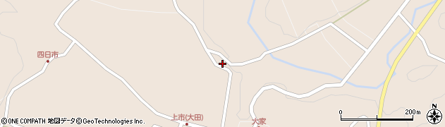 島根県大田市大代町大家1637周辺の地図