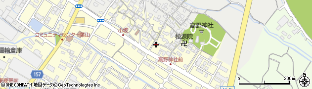 滋賀県栗東市高野677周辺の地図