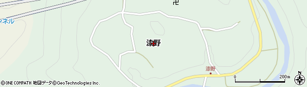 兵庫県佐用町（佐用郡）漆野周辺の地図