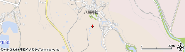 滋賀県日野町（蒲生郡）鳥居平周辺の地図