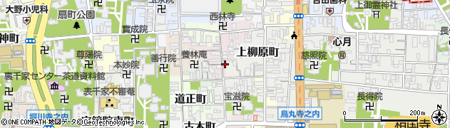 京都府京都市上京区上木下町78周辺の地図