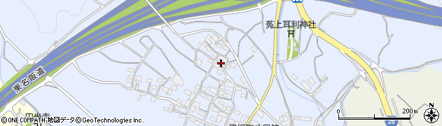 三重県四日市市伊坂町806周辺の地図