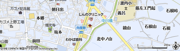 洋服の青山東海店周辺の地図