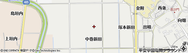 京都府亀岡市千歳町毘沙門（中巻新田）周辺の地図