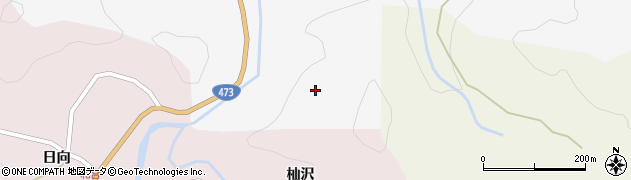愛知県豊田市神殿町（平岩）周辺の地図