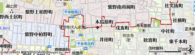 京都府京都市上京区北玄蕃町62周辺の地図