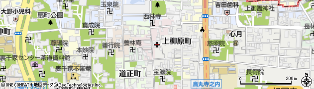 京都府京都市上京区上木下町76周辺の地図