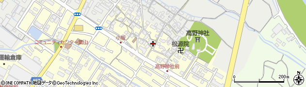滋賀県栗東市高野679周辺の地図