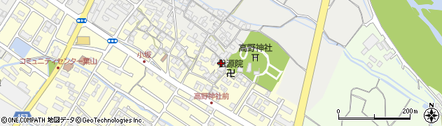 滋賀県栗東市高野722周辺の地図
