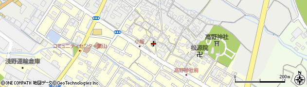 滋賀県栗東市高野688周辺の地図