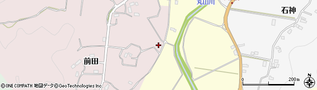 千葉県南房総市前田93周辺の地図