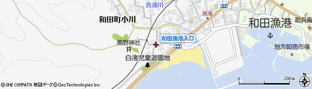 千葉県南房総市和田町白渚31周辺の地図