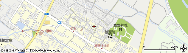 滋賀県栗東市高野716周辺の地図