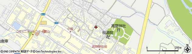 滋賀県栗東市高野717周辺の地図