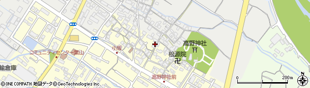 滋賀県栗東市高野715周辺の地図