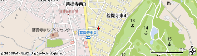 滋賀県湖南市菩提寺東周辺の地図